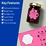 Avery Hexagon Laser/Inkjet Multipurpose Labels, 2-1/2" x 2-57/64", Bright Pink (60/Pack)~#|#~AF8FBEE9-0065-4CC9-B71B7BA4860902F0_sc7
