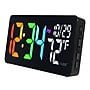 La Crosse Technology Color-Changing Digital LED Wall Clock with Indoor Temperature (513-1411)~#|#~AF92E2A3-E5CF-4B7E-81390A07259FBC07_sc7