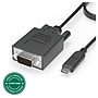 Plugable 6' VGA to USB-C Video Cable, Male to Male, Black (USBC-VGA-CABLE)~#|#~AF963B86-E843-4EFB-81DC6F30DAC53ADB_sc7