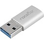 Rocstor USB-A to USB-C Adapter, Male to Female, Gray (Y10A207-A1)~#|#~AF97A333-E95C-4359-82578DFD8276F3D2_sc7
