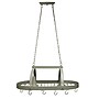 Elegant Designs Slate Gray 2 Light LED Kitchen Pot Rack with Downlights (PR1000-SLT)~#|#~AF9D80F2-F9EE-4795-922A5CEC0B1C29E7_sc7