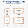 Avery Rectangle Matte Blank Card, White, 20/Pack (19479371117)~#|#~AF9E7B4F-3729-4A63-A57DB492FC2BB603_sc7