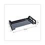 Universal Two-Tier Desk Tray, Side-Load, Legal-Size, Black, 2 3/4"H x 16 1/4"W x 9"D, 2/Pk~#|#~AFA0355D-73E8-482F-B6CD2B20DB00F393_sc7