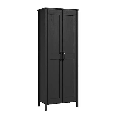 Sauder Select 72″H Storage Cabinet with 3 Shelves, Raven Oak (433243) Sansujyuku sansujyuku.com