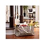 Household Essentials Krush Container Geometric Rectangular Storage Tote, White/Tan (2214)~#|#~AFA25586-1C6C-4F11-9CBF6B76169C0DD6_sc7