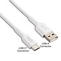 NXT Technologies™ 6 Ft. Braided USB-C to USB-A Cable, White (NX60472)~#|#~AFA96761-E85E-4352-B24F7C0388AEAB8E_sc7