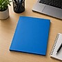 Staples Matte Plastic 2-Pocket Portfolio Folder with Fasteners, Letter Size, Durable and Flexible, Blue~#|#~AFBAE053-6E79-42F3-90D163A42B62BEEC_sc7