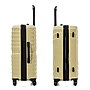 InUSA Aurum 25.98" Hardside Suitcase, 4-Wheeled Spinner, TSA Checkpoint Friendly, Champagne (IUAUR00M-CHA)~#|#~AFBC9A0D-C791-48BE-B46B1274A7D6ADA3_sc7