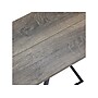 Household Essentials Jamestown 18.9"W x 18.9"D Laminate Side Table, Ashwood/Black (8190-1)~#|#~AFC4AD87-C86C-48FB-978EF50705DE0AD9_sc7