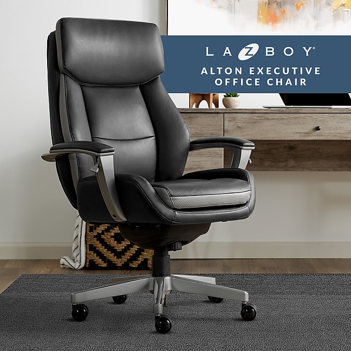 La-Z-Boy Alton Ergonomic Bonded Leather Swivel Executive La-Z-Boy Alton Ergonomic Bonded Leather Swivel Executive