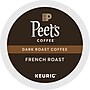 Peet's Coffee French Roast Coffee Keurig® K-Cup® Pods, Dark Roast, 22/Box (5000377806)~#|#~AFCD5B54-CB09-4D0D-A204B8C5F68AEF0F_sc7