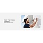 aosu 2K QHD 3.0-MP Outdoor Dual-Band Wireless AI-Smart Solar 4-Camera Pro System with HomeBase, White (C8E-4H)~#|#~AFCD8638-9179-4F79-B3C2396D36559E80_sc7