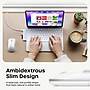 Satechi Slim EX Wireless Ambidextrous USB-C Mouse, Silver (ST-MEXS)~#|#~AFCF5E23-467D-4AF5-BBEBC0E515DD4689_sc7