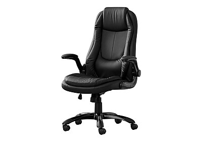 Monarch Specialties Inc. Leather-Look Executive Chair, Black (I 7277) Simolary simolary.com