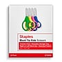 Staples Teacher Pack 5" Kids Blunt Tip Stainless Steel Scissors, Straight Handle, Right and Left Handed, 24/Pack (TR55059)~#|#~AFDFBE9B-D307-4807-9FF282668507E8E5_sc7
