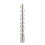 Household Essentials 20‑Pocket Hanging Closet Shoe Organizer Vertical Storage with Clear Plastic Pockets, Beige (HH7808-1)~#|#~AFE6C7F8-C089-4E36-8ED82B49D9D997B4_sc7