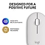 Logitech Pebble 2 M350s Wireless Ambidextrous Optical Mouse, Tonal White (910-007022)~#|#~AFE79693-48FA-4743-91BC0A0384E74006_sc7