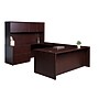 Boss Office Products 71" U-Shaped Desk with Lateral File and Hutch, Mahogany (GROUPA7-M)~#|#~AFF20329-02E7-4A4F-80EE35E0565A7A45_sc7