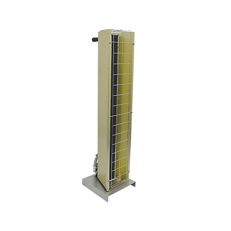 TPI Corporation Fostoria FSP 3150-Watt 10749 BTU Portable Indoor/Outdoor Infrared Electric Heater, Gold (04883802) image 1