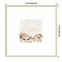Amanti Art Liquid Sands I by June Erica Vess Wood Framed Wall Art Print, 31"W x 31"H (A426710403925)~#|#~AFF5E8E2-DC62-4D63-AC4E4FCDB16A970A_sc7