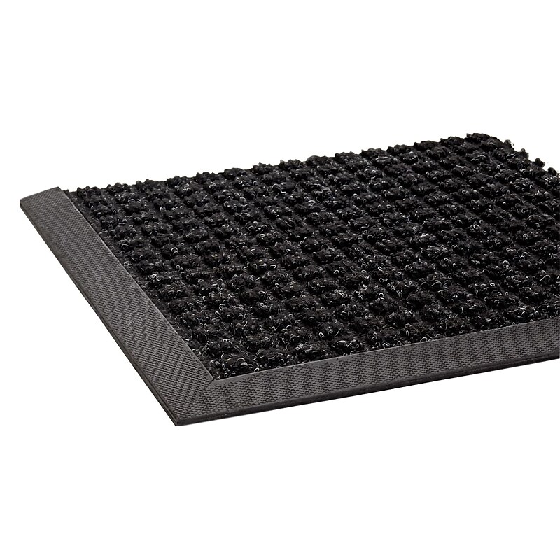 Crown Mats #250 Super-Soaker Commercial Wiper/Scraper Entrance Floor Mat, 4' x 6', Charcoal (SS R046CH) image 1