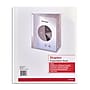 Staples Letter Clear Cover Presentation Book, White (21618CC/10555)~#|#~AFF98A75-7C38-45BD-997E1B270A290DEE_sc7