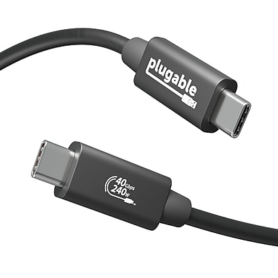 Plugable USB4 EPR 3.3' Cable, 240W - Thumbnail 2