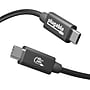 Plugable USB4 EPR 3.3' Cable, 240W, Black (USB4-240W-1M)~#|#~AFFBBDDB-4D9D-4349-BC420C1D2E52B5BE_sc7