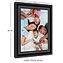 Amanti Art Grand 18" x 24" Polystyrene Picture Frame, Black Satin (A42678299094)~#|#~AFFCF237-F62F-45C8-A000F55E90C7E995_sc7