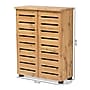 Baxton Studio Adalwin Shoe Cabinet, Oak Brown (189-11986-HiT)~#|#~AFFF006D-056D-4843-84B09485769FBBA3_sc7