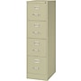 Lorell Commercial 4-Drawer Vertical File Cabinet, Letter Size, Lockable, 52"H x 15"W x 22"D, Putty (LLR42293)~#|#~0893D2AB-4AE9-48BF-86C2B2D9F406E1D8_sc7