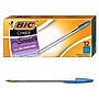 BIC Cristal Ballpoint Pens, Medium Point, Blue Ink, Dozen (10126/MS11BL)~#|#~B00F1CFA-BD0C-41A9-A81336992DD3C5D4_sc7