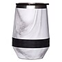 Elemental Recess Series Stainless Steel Triple Wall Insulated Stemless Wine Tumbler, 10 oz., White Marble (EWT10MB6)~#|#~B010AD42-E146-4646-9327A488C2E02C52_sc7