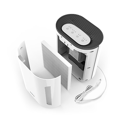 Pure Enrichment PureZone True HEPA Air Purifier 3 -Speed White HEPA Air Purifier (Covers: 200-sq ft ) - Thumbnail 5