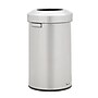 Rubbermaid Refine Stainless Steel Indoor Trash Can with Open Lid, 23 Gallon, Silver (2147584)~#|#~B01A776C-447F-40E5-ADB0DCB367E78E60_sc7