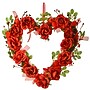 National Tree Company 16" Rose Valentine Heart Wreath (RAV-15531AX16)~#|#~B01B37C3-5348-4F6A-A1DE85E5C46396C1_sc7