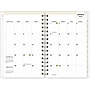 2025 Blue Sky Day Designer Rugby Stripe 5" x 8" Daily & Monthly Planner, Plastic Cover, Black/White (148121)~#|#~B01D710D-9EAC-4C31-B5FB1ED5C498DA24_sc7