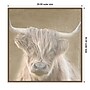 Amanti Art Soulful Bull by Patricia Pinto Framed Canvas Wall Art Print, 30" x 30" (A42678299508)~#|#~B01D7AE9-5B6B-4C86-B150DB1D4316EC8D_sc7
