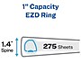 Avery Heavy Duty 1" 3-Ring Framed View Binders, One Touch EZD Ring, Navy Blue (68055)~#|#~B02214FB-FED4-436D-A28C6FFCC7DF2C7F_sc7
