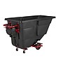 Rubbermaid Motorized 1.0 Cubic Yard Black Rotomolded Tilt Truck Trash Cart 1000LBS (2173662)~#|#~B02459F4-5A29-4B93-8BF7880863B9D7B1_sc7