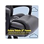 Serta Garret Ergonomic Bonded Leather Swivel Executive Chair, Space Gray (43520F)~#|#~B025D65D-7C1D-438B-8F5864674313209D_sc7