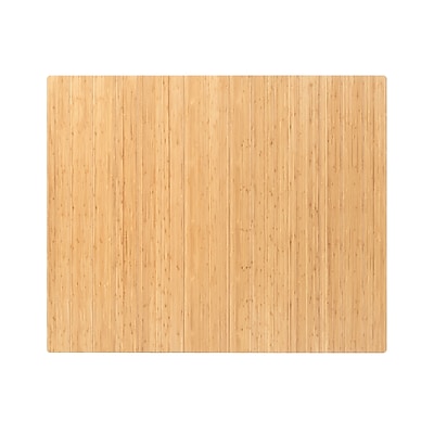 Anji Mountain Deluxe Bamboo Carpet & Hard Floor Chair Mat, 42″ x 48″, Natural (AMB24034W) Sansujyuku sansujyuku.com