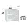 Sauder Edge Water 2-Drawer Lateral File Cabinet, Letter/Legal Size, Estate Black (409044)~#|#~B03178C8-1220-4105-872FA1B92D025F6B_sc7