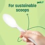 Perk™ Eco Compostable PLA Assorted Cutlery, Medium-Weight, White, 360/Pack (PK56205)~#|#~B0364C8B-63A7-4623-8577106C59353D75_sc7