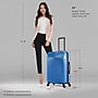 DUKAP Inception 25.98" Hardside Suitcase, 4-Wheeled Spinner, TSA Checkpoint Friendly, Blue (DKINC00M-BLU)~#|#~B0370DB3-D692-4AED-9AC380707A16CC80_sc7