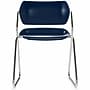 Acton Stacker Original Plastic Sled Base Chair, Navy/Chrome, 2/Carton (PSF2020)~#|#~B037A5EF-A683-4BD4-AB428F526054F370_sc7