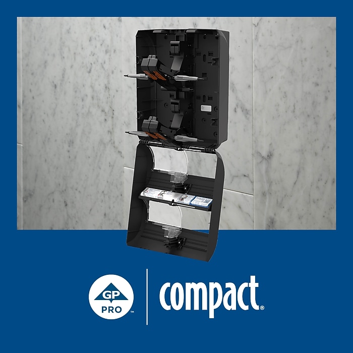 Georgia-Pacific Compact Quad 4-Roll Coreless Toilet Paper