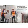 AdirOffice Blueprint Metal Mobile File Cart with Lockable Wheels, Red (615-RED)~#|#~B039FA37-96D6-4686-A011A204E5167888_sc7