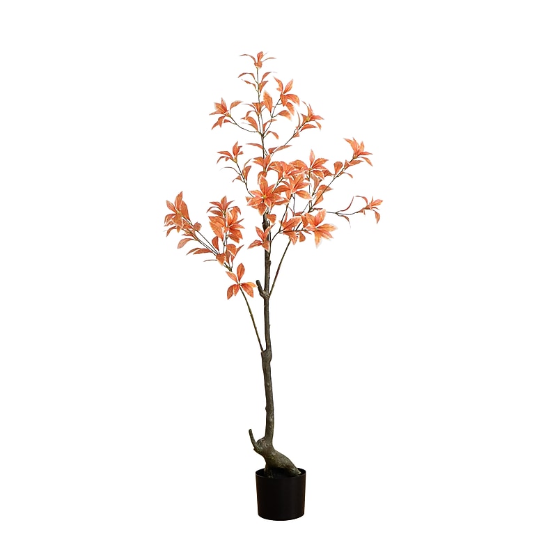 Nearly Natural 4.5' Autumn Pieris Artificial Fall Tree (T4737) image 1