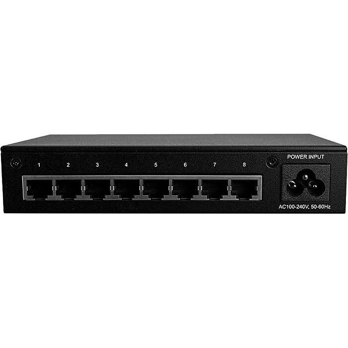 Transition Networks Lantronix 8-Port Gigabit Ethernet Unmanaged